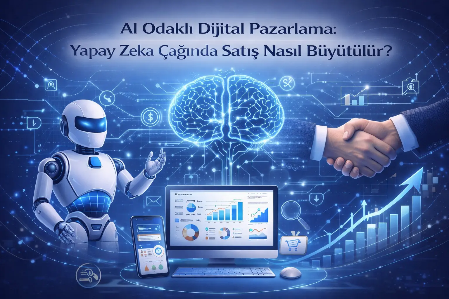 AI Odaklı Dijital Pazarlama: Yapay Zeka Çağında Görünürlük ve Satış Nasıl Sağlanır?